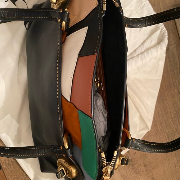 Coach patchwork outlaw satchel - Picture 4 of 9